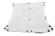 Fleece Hand Muff for Baby Stroller and Sled Black/White