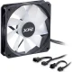 ADATA XPG VENTO R 120 ARGB Reverse Fans, 120mm, 3-Pack, Black