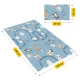 4Fizjo Królestwo i Kosmos Double-Sided Educational Play Mat, 180x120 cm