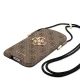 Guess Phone bag GUHCP12M4GPSBR 6.1\" brown/brown 4G Metal Logo