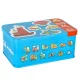 Ikonka KX6018 Kids Puzzle in Metal Tin, Vehicles, 48 Pieces