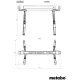 Metabo MAB 82 Sawhorse Set, 2 Pieces