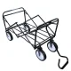 Carruzzo Folding Transport Cart, 4 Wheels, 70 kg