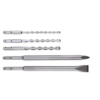 Metabo SDS-plus Drill and Chisel Set SP, 5-Piece