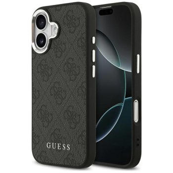 Guess 4G Classic Logo MagSafe Phone Case Cover iPhone 17 - black