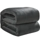 Ruhhy 00022695 Soft and Thick Blanket 160x200 cm, Grey