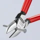 KNIPEX Diagonal Cutter 140 mm, Silver / Red