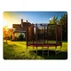 Neo-Sport NS-06Z241 Garden Trampoline with Outer Net and Ladder, 183 cm