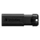 Verbatim Store n Go Pinstripe USB Flash Drive, 32GB, Black
