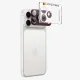 Spigen Optik Pro XL Glas.tR EZ Fit Camera Protector Glass for iPhone 18 Pro, Dark Cherry