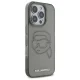 Karl Lagerfeld iPhone 16 Pro Max Case IML Rhinestones Karl Head, Black