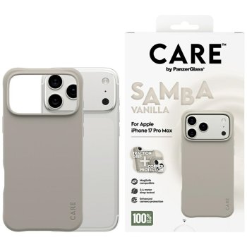 CARE by PanzerGlass Fashionable Samba MagSafe Phone Case Cover iPhone 17 Pro Max - Gray