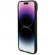 BMW iPhone 15 Plus Case Leather Stamp Tricolor, Black