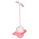 Kids Pogo Jumper Balance Bouncing Toy up to 75 kg with Pump, Pink and White