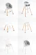ECOTOYS 6-in-1 Convertible Baby High Chair with Removable Tray, Grey