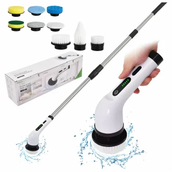 Electric Rotary Cleaning Brush 9-in-1