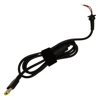 Power Supply Connector Cable for Lenovo Laptop, Square with Pin, 90W