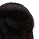 Gabbiano WZ3 Men\'s Hairdressing Training Head, Natural Hair, 20 cm
