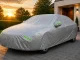 Waterproof Car Cover Size L with Mirror Pockets, Silver