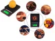 Digital Coffee Scale with Timer & Tare Function, 5 kg × 0.1 g, Black