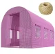 Garden Greenhouse Tunnel 2x3m (6m2) Plonos, Pink