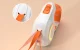 Rojeco Automatic Retractable Dog Leash 5m/35kg with LED, Orange