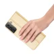 Samsung Galaxy S21+ Plus (SM-G996B) DUX DUCIS Magnetic Book Case Cover, Gold