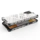Case for Samsung Galaxy A42 5G Honeycomb Cover with TPU Bumper, Clear