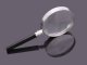 Classic 75mm Handheld Magnifying Glass with Metal Frame
