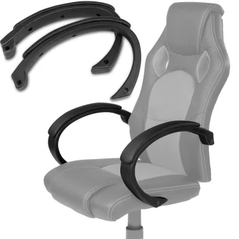 Sofotel Master Office Chair Armrests, Set of 2, Black