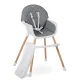 Nukido Lilo Baby High Chair, Grey