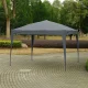 Multigarden 3x3 m Automatic Pop-up Garden Pavilion, Grey
