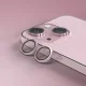 Etteri Camera Lens Protector for iPhone 15 / 15 Plus, Pink