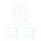3mk Lens Protection Hybrid Camera Lens Glass Apple iPhone 17 Pro Max