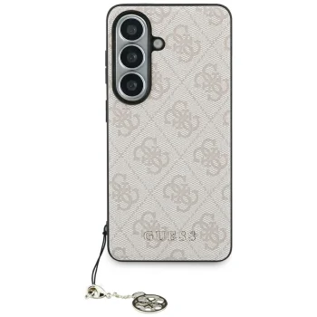 Guess 4G Classic Logo Charm MagSafe Case for Samsung Galaxy S26 - Pink
