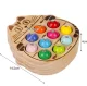 Kruzzel 00021856 Wooden Magnetic Fishing Game