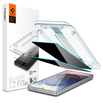 Spigen Glas.TR Ez Fit Privacy Screen Protector for Samsung Galaxy S25 Ultra (2-Pack)