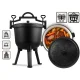 Berdsen Enameled Cast Iron Campfire Cauldron, 11L