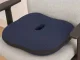 Heated Massage Seat Cushion with Vibration, 40x40 cm