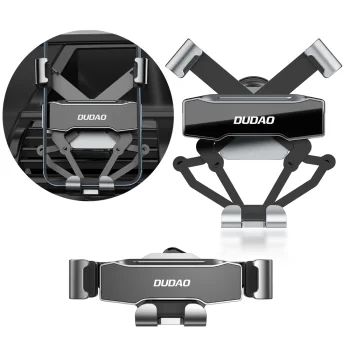 Dudao F11Pro Gravity Air Vent Car Phone Holder, Black