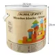 Kruzzel Wooden Blocks, 100 pcs with Bucket and Sorter