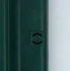 Square water tank with cover and connection set, 240L, green