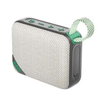 QCY SP2 IP67 Bluetooth Speaker with RGB Backlight, Gray Green