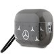 Mercedes MEAP28DPMGS Large Star Pattern Case for AirPods Pro 2 Black