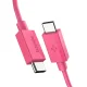 Spigen Essential EB6015CC USB-C to USB-C Cable 60W 100 cm - Pink