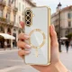 Tech-Protect MagFlex MagSafe Case for Samsung Galaxy A27 5G - Clear / Gold