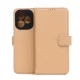 Smart Triangle Wallet Case for Motorola Edge 70 Fusion, Brown