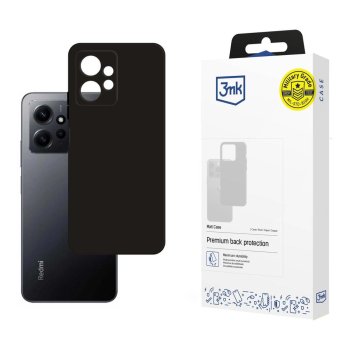 Phone Case Cover Xiaomi Redmi Note 12 from the 3mk series Matt Case - black
