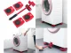 Furniture Moving and Lifting Set with 4 Rollers up to 150 kg