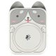Kids Pottery Wheel Creative Set with Clay and Paints, Dog Motif, Grey